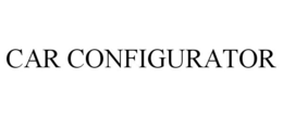 CAR CONFIGURATOR trademark