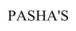 PASHA'S trademark