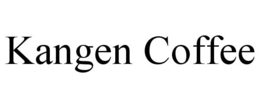 KANGEN COFFEE trademark