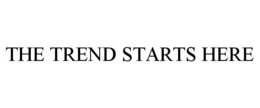 THE TREND STARTS HERE trademark