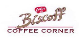 LOTUS BISCOFF COFFEE CORNER trademark