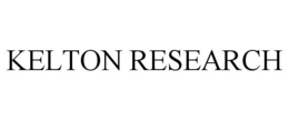 KELTON RESEARCH trademark