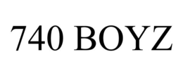 740 BOYZ trademark