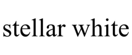 STELLAR WHITE trademark