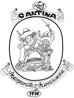MIMJ CANTINA MARGARITA Y MARIJUANA 1916 trademark