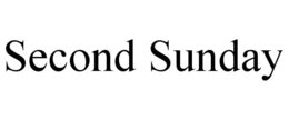 SECOND SUNDAY trademark