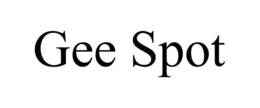 GEE SPOT trademark