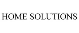 HOME SOLUTIONS trademark