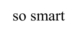 SO SMART trademark