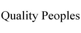 QUALITY PEOPLES trademark