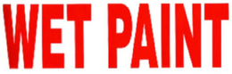 WET PAINT trademark