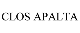 CLOS APALTA trademark