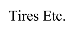 TIRES ETC. trademark