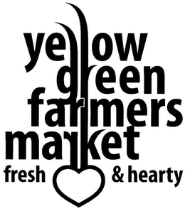 YELLOW GREEN FARMERS MARKET FRESH & HEARTY trademark