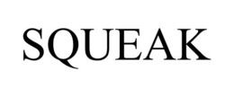 SQUEAK trademark