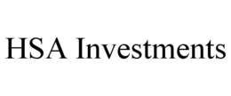 HSA INVESTMENTS trademark