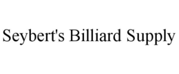 SEYBERT'S BILLIARD SUPPLY trademark
