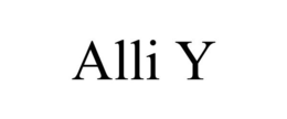 ALLI Y trademark