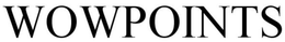 WOWPOINTS trademark