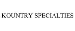 KOUNTRY SPECIALTIES trademark