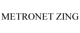 METRONET ZING trademark