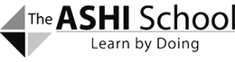 THE ASHI SCHOOL LEARN BY DOING trademark