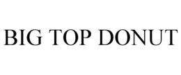 BIG TOP DONUT trademark