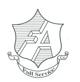 FA A FULL SERVICE CO. trademark