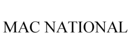 MAC NATIONAL trademark