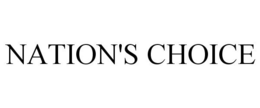 NATION'S CHOICE trademark