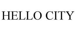 HELLO CITY trademark