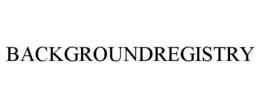 BACKGROUNDREGISTRY trademark