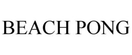 BEACH PONG trademark
