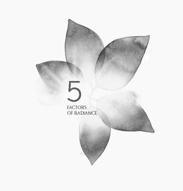 5 FACTORS OF RADIANCE trademark