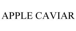 APPLE CAVIAR trademark