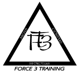 FORCE 3 TRAINING MENS CORPUS SPIRITUS F3T trademark