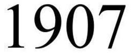 1907 trademark