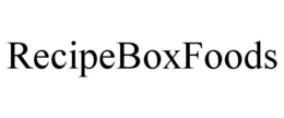 RECIPEBOXFOODS trademark