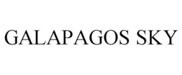 GALAPAGOS SKY trademark