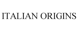 ITALIAN ORIGINS trademark