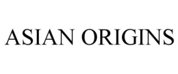 ASIAN ORIGINS trademark
