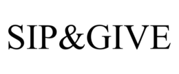 SIP&GIVE trademark