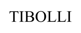 TIBOLLI trademark