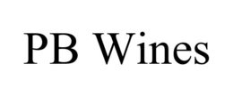 PB WINES trademark