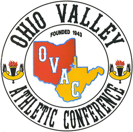 OHIO VALLEY ATHLETIC CONFERENCE FOUNDED1943 OVAC trademark