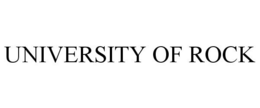UNIVERSITY OF ROCK trademark