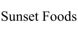 SUNSET FOODS trademark