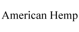 AMERICAN HEMP trademark