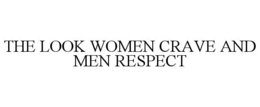 THE LOOK WOMEN CRAVE AND MEN RESPECT trademark