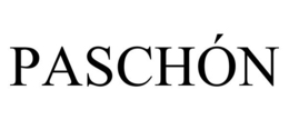 PASCHÓN trademark
